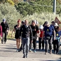 Maltese pilgrims walking the Camino in Sicily
