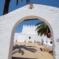 Church of Sant Jordi, dating back to the 15th century, Sant Jordi de Ses Salines, Ibiza, Balearic Islands, Spain