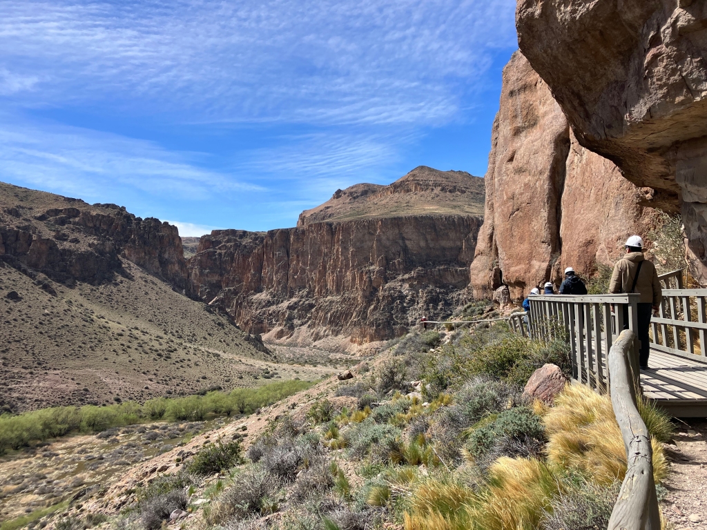 Journey through the Pinturas River Canyon