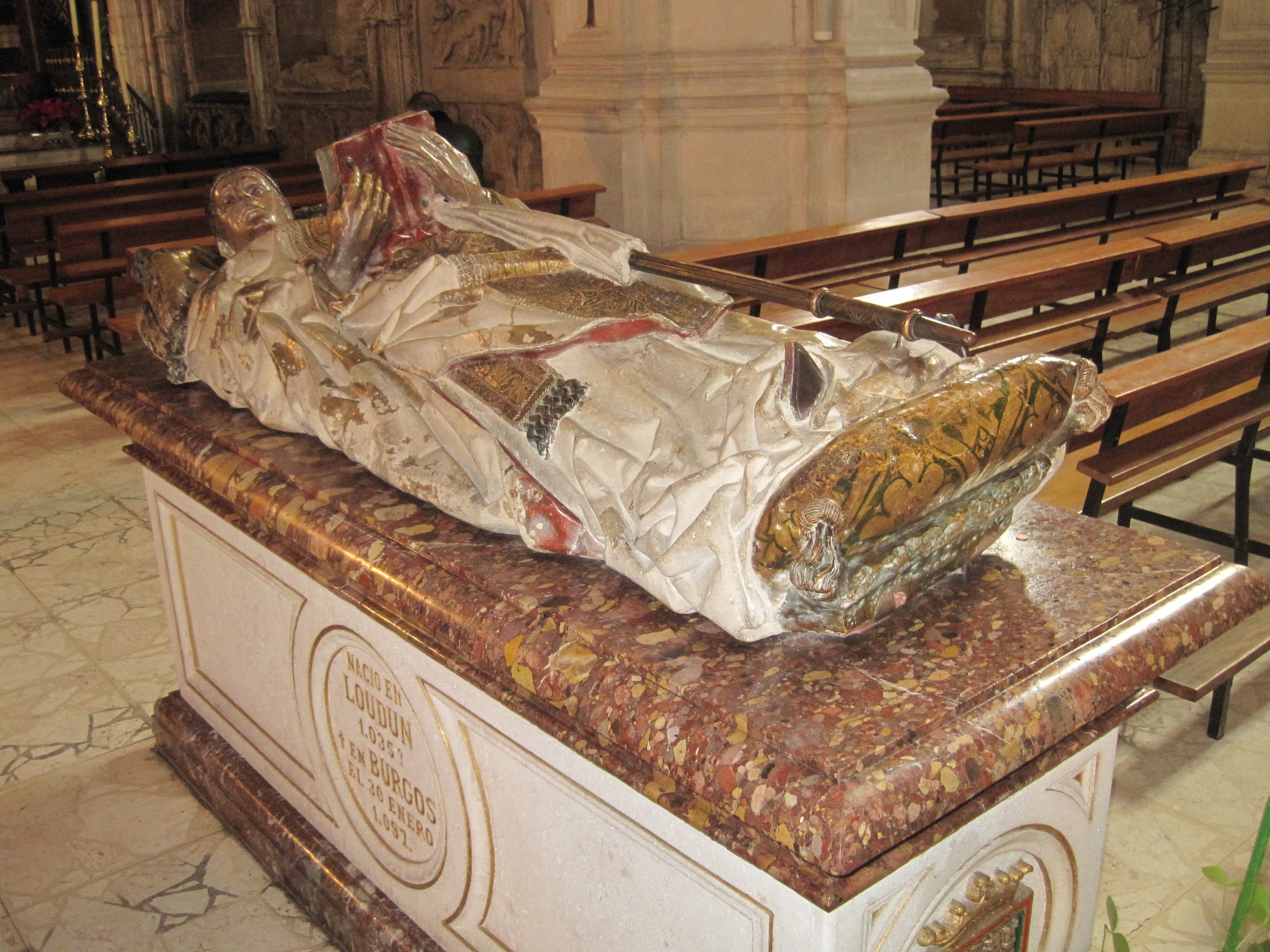 Tumba de san Lesmes en Burgos