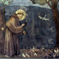 Giotto - Legend of St Francis - -15- - Sermon to the Birds
