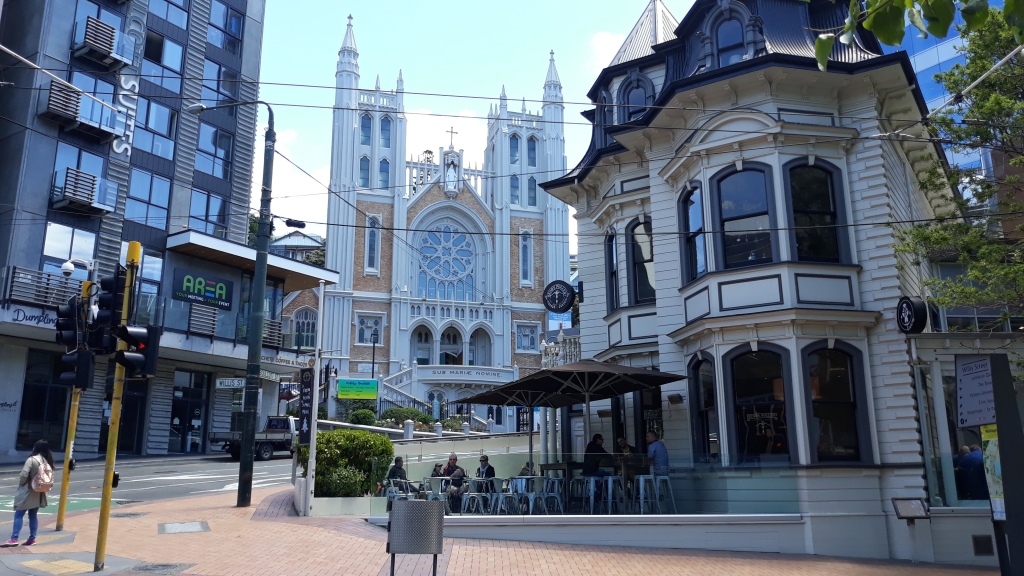 Cathedral of St. Mary of the Angels in Wellington, New Zealand